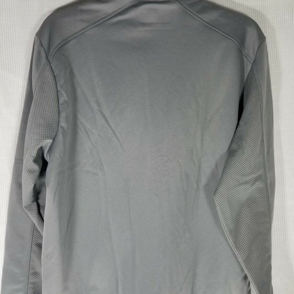 PGA Tour Golf Texture Fall Jacket Quiet Shade Gray S M Quarter Zip Collar NWT - Picture 7 of 8